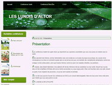 Tablet Screenshot of les-lundis-daltor.com